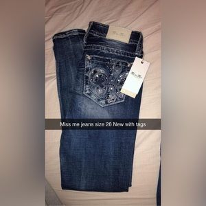 Miss me jeans size 26 New with tags